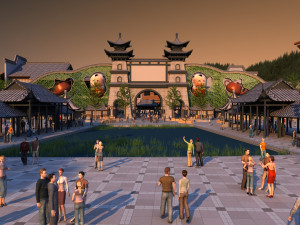 Amusement park 3Dモデル