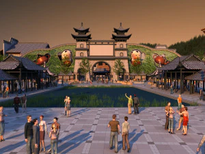 Amusement park 3D Model