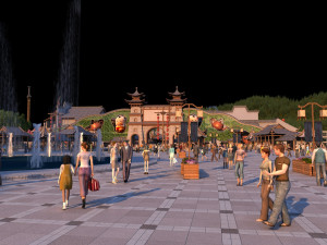 Amusement park Modelo 3D
