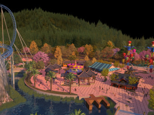 Amusement park 3D Модель