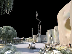 Amusement park 3D 모델