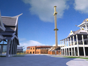 Amusement park 3D Model