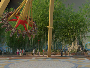 Amusement park 3D Model