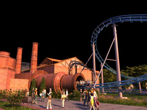 Parque de atracciones Modelo 3D