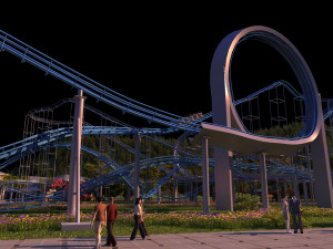 Amusement park 3D Model
