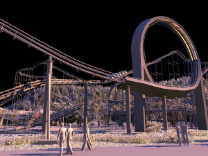 Amusement park 3D Model