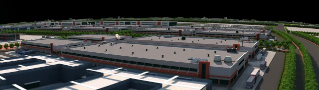 Warehousing Modèle 3D .c4d .max .obj .3ds .fbx .stl .blend 