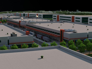 Warehousing Modèle 3D