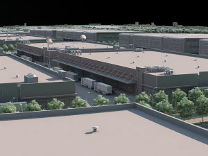 Warehousing 3D Model