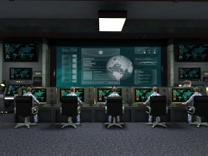 Electronic Command Center 3D Model