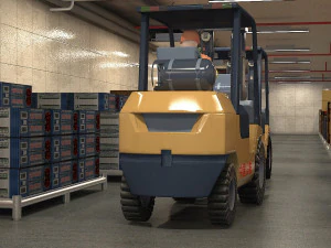 Warehouse 3D Model