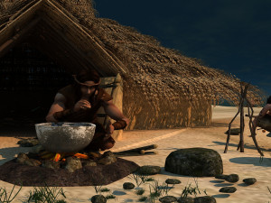 Primitive tribe 3D 모델