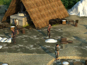 Salt drying field 3D Model