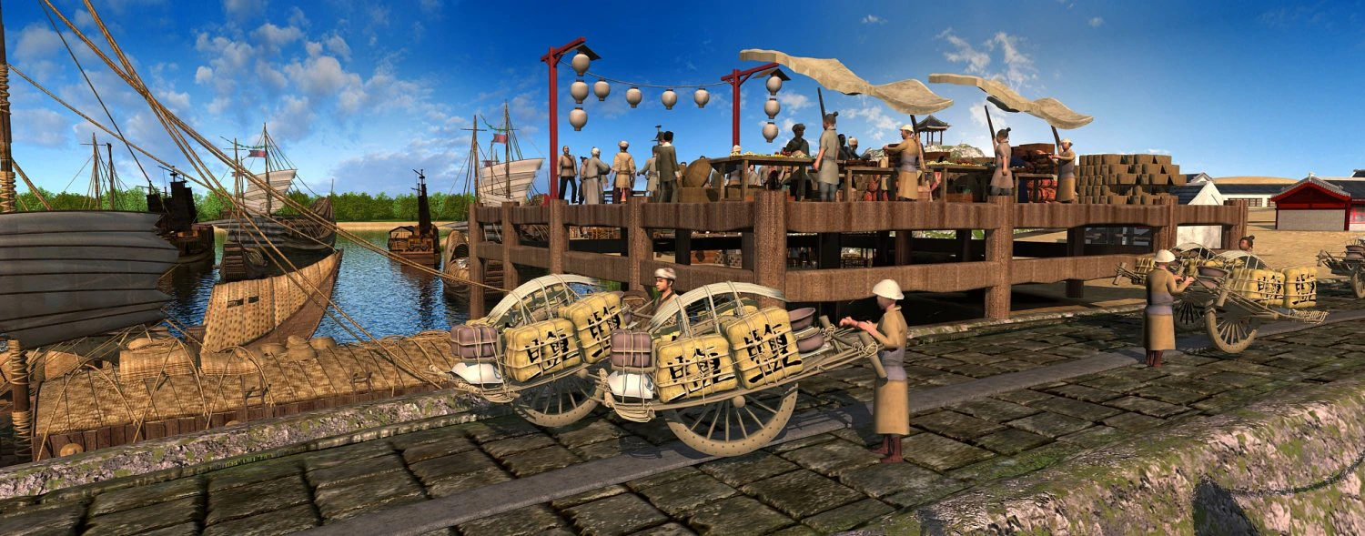 Salt terminal 3D Model .c4d .max .obj .3ds .fbx .stl .blend 
