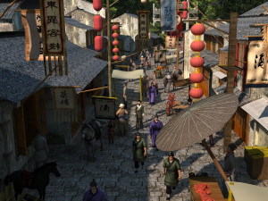 Ancient town Modello 3D