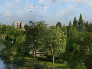 Wetlands Modello 3D