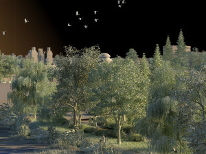 Wetlands Modello 3D