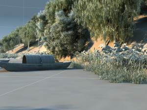 Stone bridge 3D Model