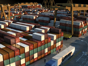 Container 3D Model