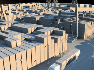 Container 3D Model