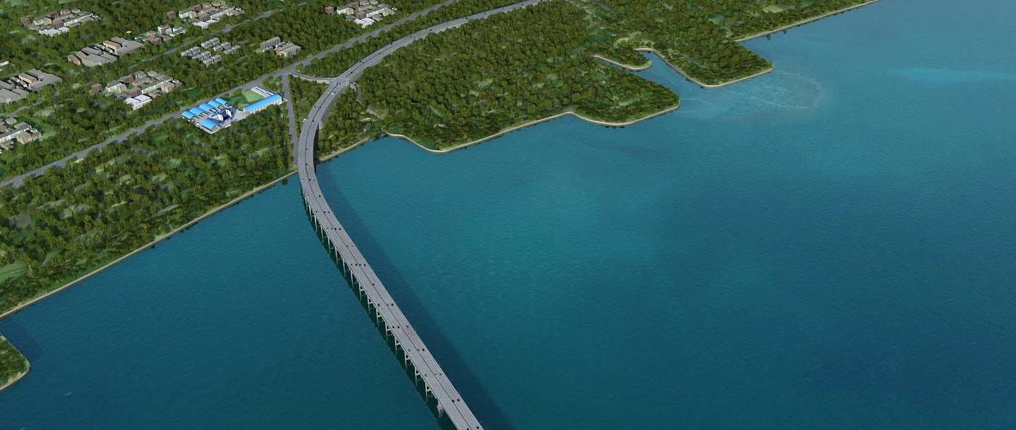 Bridge 3D Model .c4d .max .obj .3ds .fbx .stl .blend 