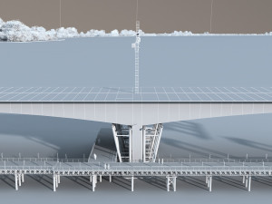 Build the bridge 3D Model