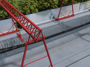 Build the bridge 3D Model