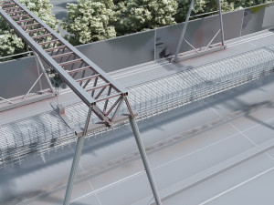 Build the bridge 3D Model