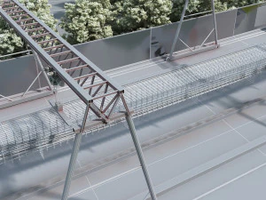 Build the bridge 3D Model