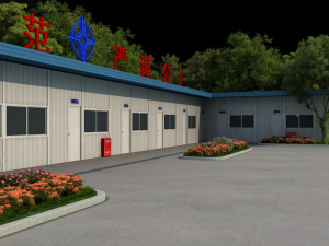 Factory Model 3D