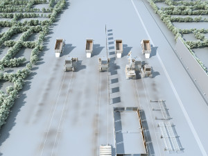 Building a railway 3Dモデル