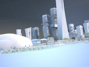 Green city 3D Model