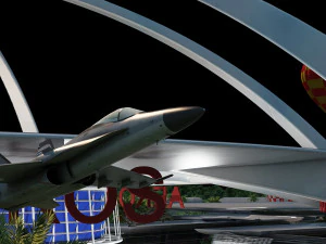 Aviation Pavilion 3D Model