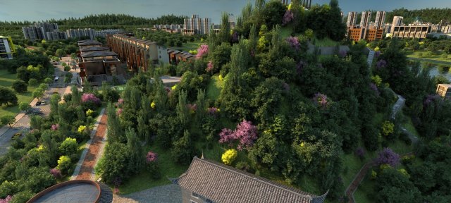 Pavilion 3D 모델 .c4d .max .obj .3ds .fbx .stl .blend