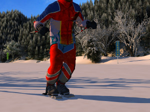 Ski facility 3D Модель