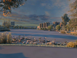 Park 3D Model