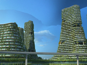 Green city Modelo 3D