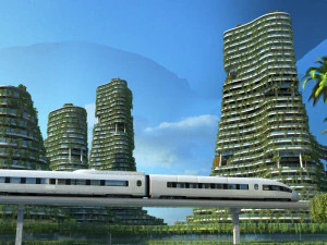 Green city 3D Model