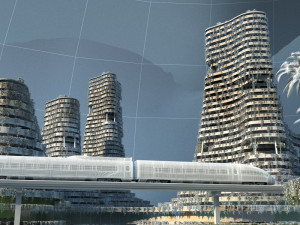 Green city 3D Модель