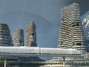 Green city 3D Model