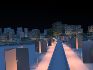 Green city 3Dモデル