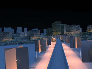 Green city 3D Model