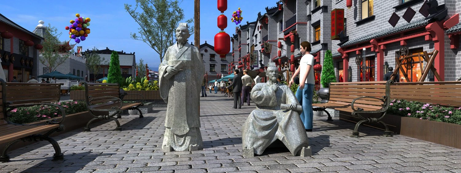 Jalan komersial Model 3D .c4d .max .obj .3ds .fbx .stl .blend 