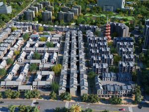 Commercial street Modelo 3D