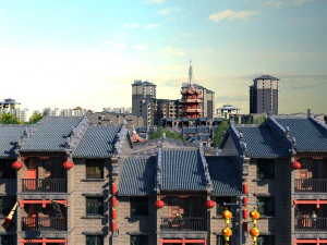 Commercial street 3D Model