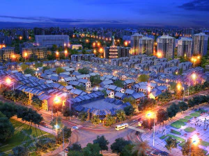 Commercial street 3D Model