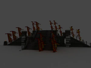 Ponto Jiangtai Modelo 3D