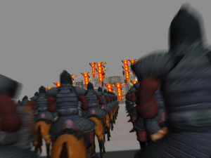 Ancient army 3D Model