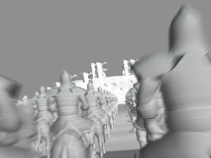 Ancient army Model 3D