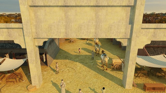 Barracks 3D Model .c4d .max .obj .3ds .fbx .stl .blend 